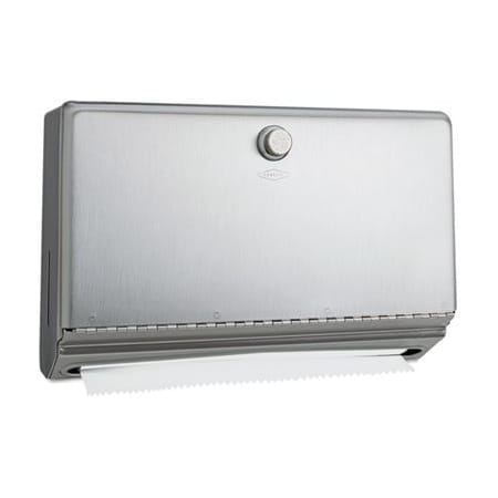 Bobrick Bobrick, Surface-Mounted Paper Towel Dispenser, Stainless Steel, 10 3/4 X 4 X 7 1/8 2621